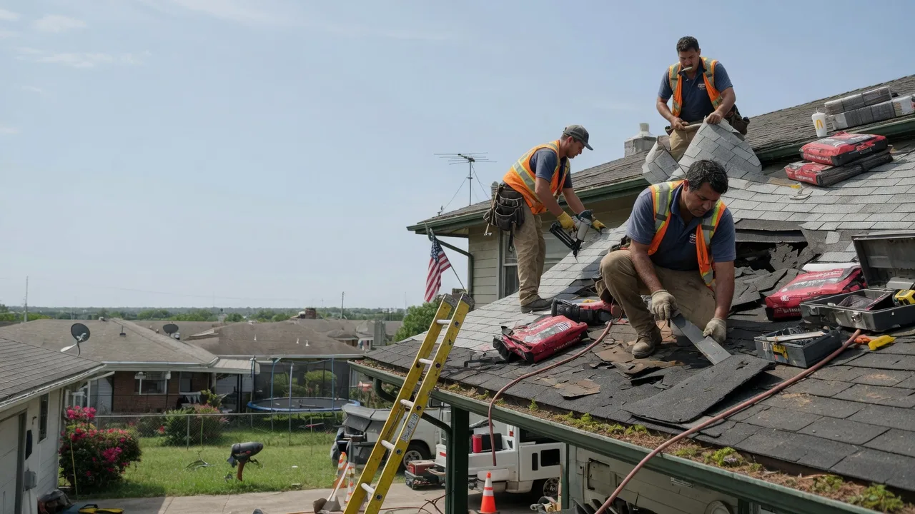Roof Repair in Sharon Center, OH near me